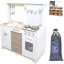 Amazon | [Rocotto] ままごと キッチン リバーシブル 木製 おままごと